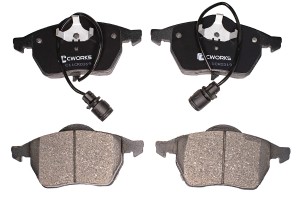 Тормозные колодки передние C11CR0319 C11CR0319 CWORKS