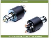 реле втягивающее!\ Citroen AX/Saxo/Xsara/ZX, Peugeot 106, Rover 100 1.4/1.5D <98 TT76245 TESLA TECHNICS