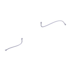 Труба подвода масла к ТНВД 240-1111614 2401111614 YAMZ