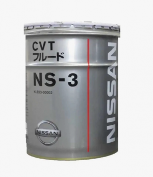 Жидкость для вариаторов NISSAN CVT FLUID NS-3 (20л) KLE53-00002 KLE5300002 NISSAN