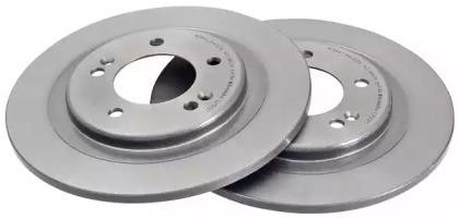 08C25021 диск тормозной задний! D=284мм\ Hyndai i40 08.C250.21 BREMBO