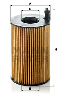 AUDI A5/S5/ A6 [C7,4G]/ A7/ Q5 HU8005Z MANN FILTER