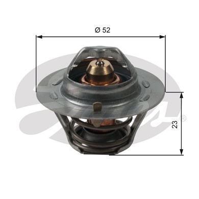Термостат HONDA Accord,Civic,CR-V,HR-V ROVER 400,800 (87-05) (1.3-2.3) GATES TH14088G1 GATES