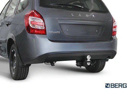 Устройство прицепное для а/м Lada Granta SW/SW Cross 2018- "BERG" (тип Е 900/75  F.6017.007 BERG
