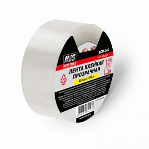 лента клейкая! прозрачная (скотч) SCH-040 48 mm x 100 m\ A85256S AVS