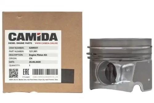 Ремкомплект поршневой на 1 цилиндр стандарт ГАЗЕЛЬ дв. Cummins ISF2.8 5269331 (с 121501 CAMIDA