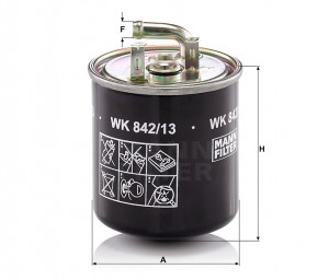 MB W168/SPRINTER 904/VITO 638 DIESEL WK842/13 MANN FILTER