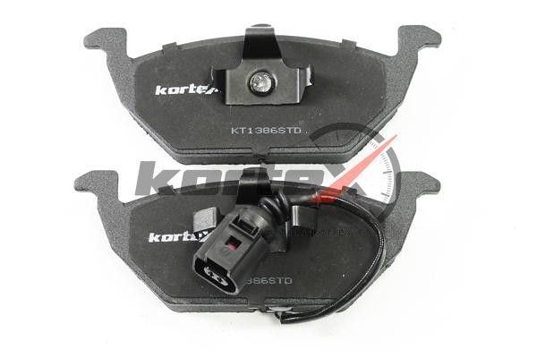 Колодки торм. AUDISEATSKODAVW перед.к-т KT1386STD KT1386STD KORTEX