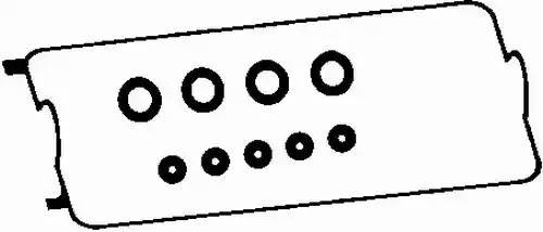 прокладка клапанной крышки! к-кт\ Honda Accord/Prelude 1.8/2.0/2.2 16V SOHC 94> RK6365 BG AUTOMOTIVE