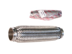 Гофра глушителя 40x230 в 3-ой оплетке interlock нержавеющая сталь GARDE G40230 GARDE