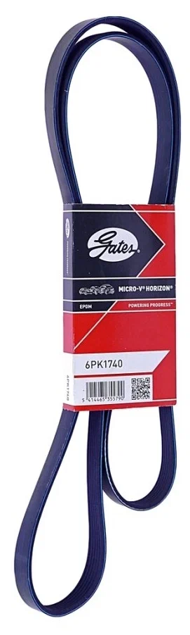 Ремень приводной поликлиновой 6PK1740 GATES 6-PK-1740 GATES