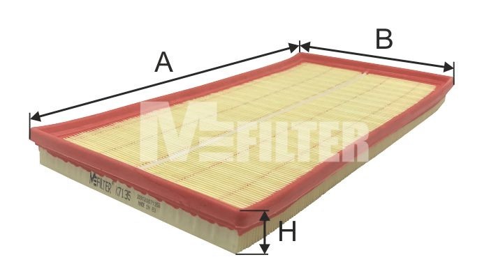 фильтр воздушный!\ MB Vito 14> K7135 MFILTER AUTOMOTIVE FILTERS