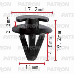 BMW 3-E36/46/ 5-E34/39/ Z3/ X5 обшивки двери P370263 PATRON
