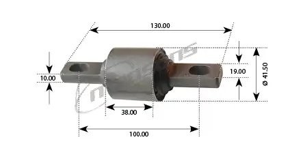 Сайлентблок DAF стабилизатора заднего MANSONS 200050 MANSONS
