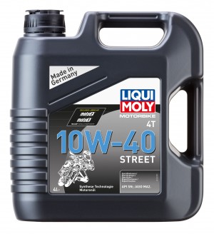 Масло моторное для 4-х тактных двигателей LIQUI MOLY Motorbike 4T 10W40 синт.4л 1243 LIQUI MOLY