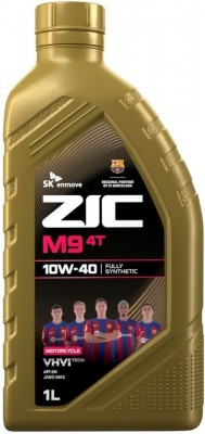 Масло моторное для 4-х тактных двигателей ZIC M9 4T 10W40 синт.1л 132026 ZIC