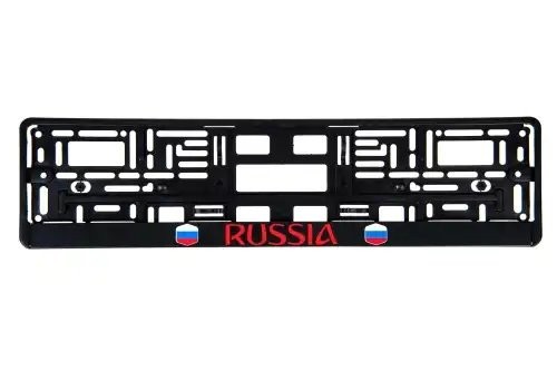рамка номерная универсальная! черная RUSSIA\ BRX0270006 BRIX