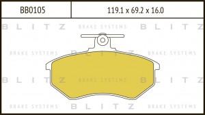 AUDI 80/VW GOLF 2/3/PASSAT B3/4 BB0105 BLITZ