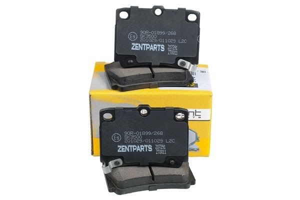 колодки дисковые задние! Mitsubishi Montero Sport 3.0i/2.5TD 98> Z07291 ZENTPARTS