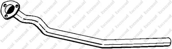 Соединительная труба AUDI A4 96-01, 801-155 801-155 BOSAL