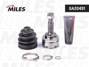 ШРУС наружный TOYOTA AVENSIS 1.6-2.0 97-03 (с ABS) (GKN 304827) GA20451 GA20451 MILES