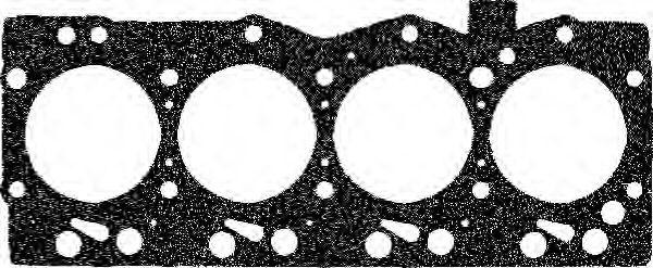 прокладка ГБЦ на 4 цил.! 1.40 мм \IVECO TECTOR F4AE/DAF LF45 61-36410-10 VICTOR REINZ