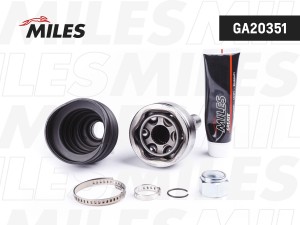 ШРУС наружный OPEL ASTRA/VECTRA 1.9D-3.2 02- (GKN 304383) GA20351 GA20351 MILES