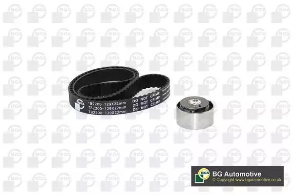 ремкомплект ГРМ!\ Fiat 500/Doblo/Grande Punto/Idea/Linea/Siena 1.2/1.4 01> TB2200K BG AUTOMOTIVE