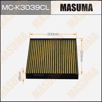 фильтр салона!\ Hyundai Creta 16>/Solaris 17> MCK3039CL MASUMA