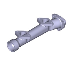 Коллектор выпускной задний левый  ЯМЗ 7511.1008026 75111008026 YAMZ