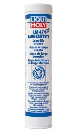 СМАЗКА ШРУС С ДИСУЛЬФИДОМ МОЛИБДЕНА LM 47 LANGZEITFETT + MOS2 0,4КГ 3520 LIQUI MOLY