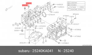 Датчик давления масла 25240-KA041 25240KA041 SUBARU