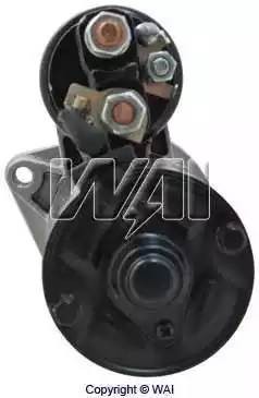 стартер! 0.9Kw D7E/15\ Renault Clio/Kangoo/Megane 1.4 98> 33206N WAI
