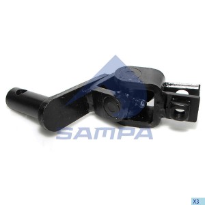 Шарнир кулисы ø25 / ø12 / M12x1,75 / SW19 / 42,5 042361 SAMPA