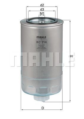 Фильтр топливный DAF CF 75IV, CF 85IV, XF 95/105 KX262D MAHLE KNECHT