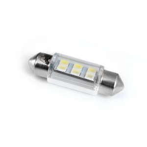 к-т ламп! светодиодных SV037 T11, белый (SV8.5) 6SMD 2835, 36 мм, блистер 2шт\ A07049S AVS