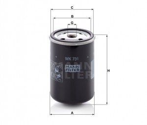 Фильтр топливный IVECO MANN WK731 MANN FILTER