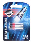 Батарейка AAA/LR03 "AWM" (1.5V) (2 шт.) 411090002 AWM