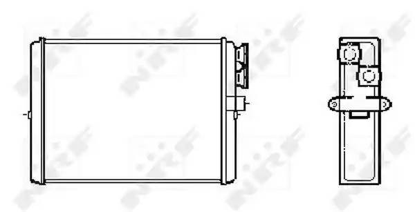 VOLVO S60 /S80 239 x 207 x 40 53559 NRF