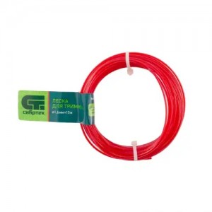 Леска для триммера 1.6мм 15м звезда СИБРТЕХ 961695 SIBRTEC