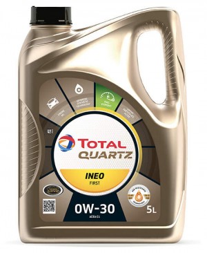 Масло моторное синтетическое TOTAL QUARTZ INEO FIRST 0W-30 4л (183175) 213834 213834 TOTAL