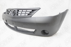 Бампер передний Renault Logan 1 2004-2009, под покраску OEM0162 OEMPARTS