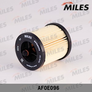 Фильтр масляный (вставка) OPEL ASTRA G/VECTRA B/INSIGNIA/ZAFIRA 2.0T/2.2 (FILTRO AFOE096 MILES