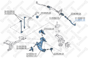 наконечник рулевой правый!\ Mini Cooper all 03> 51-00651-SX STELLOX