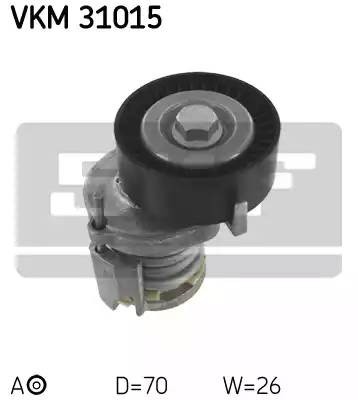 ролик натяжной!\ VW Bora/Golf/Polo 1.0-1.6 & 16V 91> VKM31015 SKF