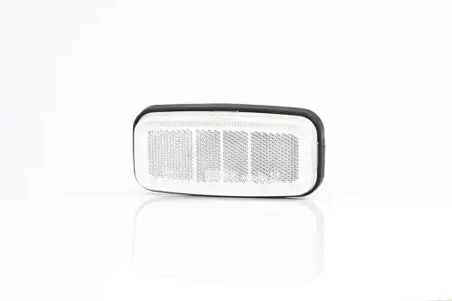 фонарь габаритный! LED, белый, 123х56, с проводом 0,5м\ Universal FT075BLED FRISTOM