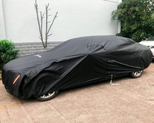 Тент для укрытия автомобиля (520х192х120 см) "AIRLINE" (молния для двери, универ ADCT006 AIRLINE