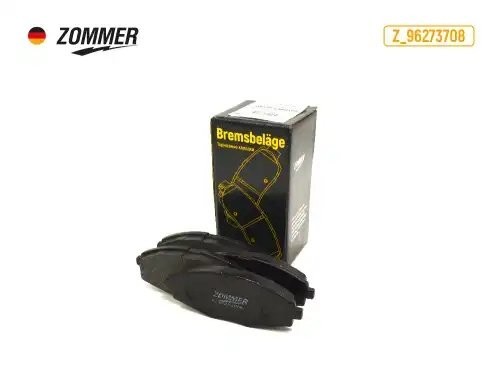 Колодка тормозная передняя CHEVROLET Lanos, Spark, DAEWOO Matiz, Cherry QQ (к-т  Z_96273708 ZOMMER