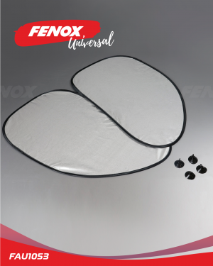 Защитный экран на окна 2 шт., полиэстер, 65*38 см FAU1053 FENOX
