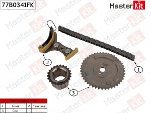 Комплект цепи ГРМ CHEVROLET 5.3/6.2 LY5/L92/L9H/L94 TAHOE/ESCALADE GMT900 06-14  77B0341FK MASTER KIT